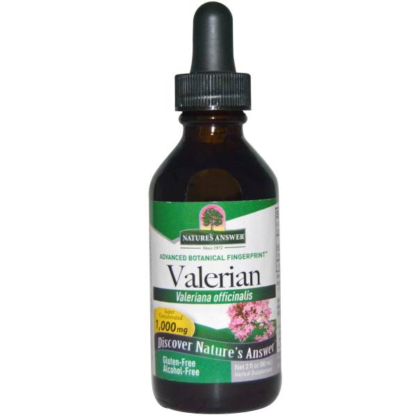 Nature's Answer - Nature's Answer Valerian Root Alcohol Free Extract 2 oz