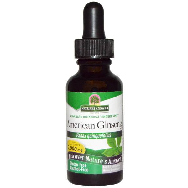 Nature's Answer - Nature's Answer Ginseng American Extract 1 oz