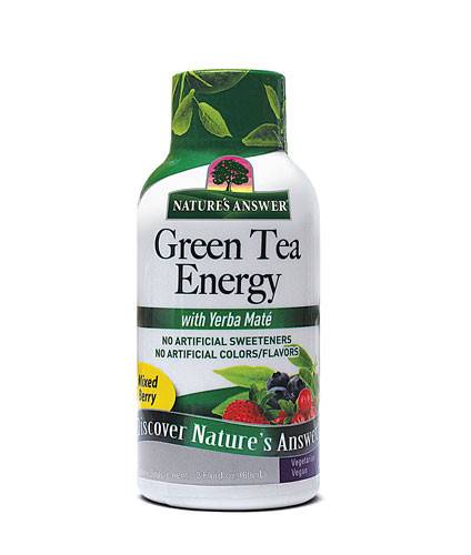 Nature's Answer - Nature's Answer Green Tea Energy Mixed Tea Berry 2 oz