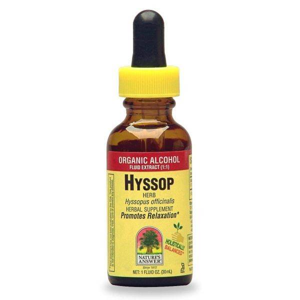 Nature's Answer - Nature's Answer Hyssop Herb Extract 1 oz