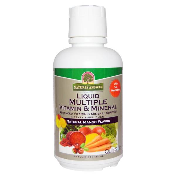 Nature's Answer - Nature's Answer Liquid Multiple Vitamin and Mineral 16 oz