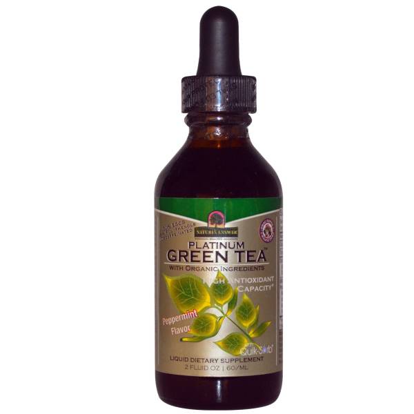 Nature's Answer - Nature's Answer Platinum Super 7 Green Tea w/ORAC Peppermint flavor 2 oz