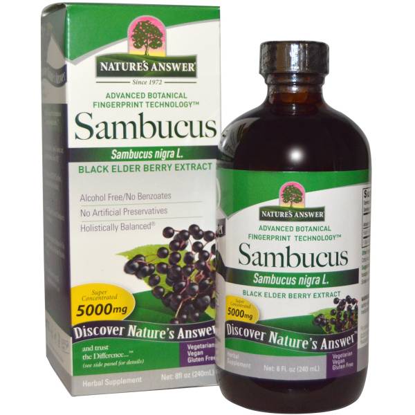 Nature's Answer - Nature's Answer Sambucus 8 oz