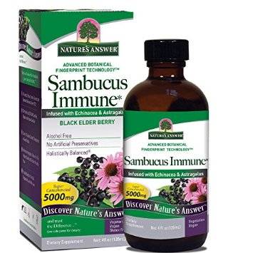 Nature's Answer - Nature's Answer Sambucus Immune Support 4 oz