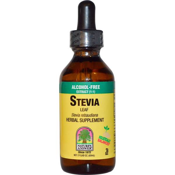 Nature's Answer - Nature's Answer Stevia Alcohol Free 2 oz