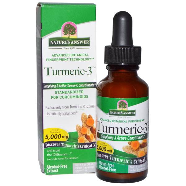 Nature's Answer - Nature's Answer Turmeric 3 AF Liquid 1 oz