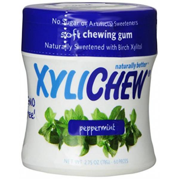 Xylichew - XyliChew Gum Peppermint Jar 60 ct