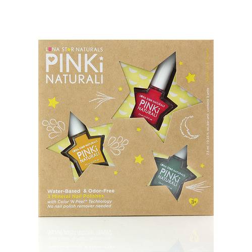 Luna Star Naturals - Luna Star Naturals Pinki Naturali Gift Set Starry Sky Dreams with Augusta, Denver & Saint Paul 3 pc