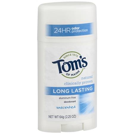 Tom'S Of Maine - Tom's Of Maine Deodorant Stick Unscented 2.25 oz