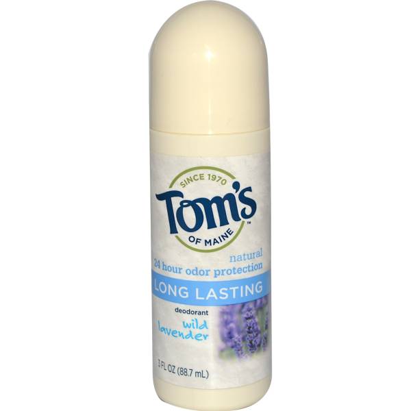 Tom'S Of Maine - Tom's Of Maine Deodorant Roll-On Long Lasting Lavender 3 oz