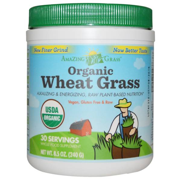 Amazing Grass - Amazing Grass Organic Wheat Grass Powder - 30 Servings