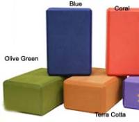 Accessories - Blocks, Bolsters & Wedges - Barefoot Yoga - Barefoot Yoga Foam Yoga Block - Coral