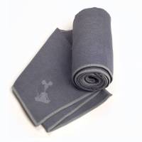 YogaRat Yoga Towel Charcoal Ash
