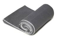 YogaRat Diamond Grip Yoga Towel - Charcoal/Ash