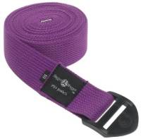 Accessories - Straps - Hugger Mugger - Hugger Mugger 8 ft Cotton Strap with Cinch - Purple