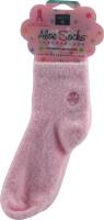 Earth Therapeutics Aloe Infused Socks- Pink