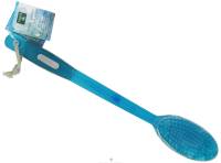Bath & Body - Body Brushes & Mitts - Earth Therapeutics - Earth Therapeutics Feng Shui Back Brush with Ergo Grip - Water/Frosted blue