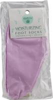 Earth Therapeutics Moisturizing Foot Socks Solid Color - Lavender
