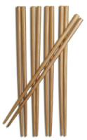Kitchen - Bamboo - Joyce Chen - Joyce Chen Burnished Bamboo Chopsticks 9" 5 pcs