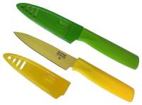 Kuhn Rikon Colori Citrus Knife Set - Yellow/Green