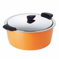 Kitchen - Bakeware & Cookware - Kuhn Rikon - Kuhn Rikon Hotpan Braiser 4.5 qt - Orange