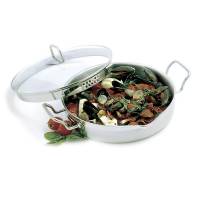 Bakeware & Cookware - Pans - Norpro - Norpro Krona Stainless Steel Everything Pan With Straining Lid 4 qt