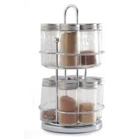 Kitchen - Salt & Pepper Shakers - Norpro - Norpro Spice Rack with 12 Jars