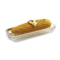 Norpro Glass Corn Dishes 4 pcs