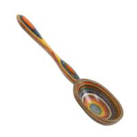 Utensils - Scoops - Norpro - Norpro Colorful Wood Spoon Large