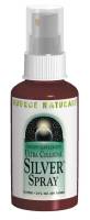 Health & Beauty - Cough Syrup & Lozenges - Source Naturals - Source Naturals Ultra Colloidal Silver Mouth and Throat Spray 10ppm 2 oz