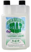 Charlie's Soap - Charlie's Soap Biodegradable Laundry Liquid 40 Loads 32 oz (6 Pack)