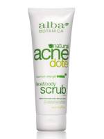 Skin Care - Cleansers - Alba Botanica - Alba Botanica AcneDote Face & Body Scrub 8 oz