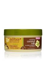 Health & Beauty - Bath & Body - Alba Botanica - Alba Botanica Hawaiian Body Cream 6.5 oz - Coconut Milk