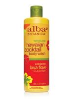 Bath & Body - Body Washes - Alba Botanica - Alba Botanica Hawaiian Exfoliating Cocktail Body Wash 12 oz - Lava Flow