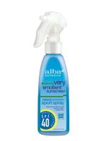 Alba Botanica Very Emollient Sunscreen Kids Sport Spray SPF 40 4 oz