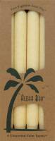 Aloha Bay Candle 9" Taper (4 ct)- Cream