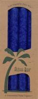 Aloha Bay Candle 9" Taper (4 ct)- Royal Blue