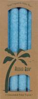 Aloha Bay Candle 9" Taper (4 ct)- Turquoise