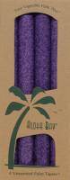 Candles - Vegetable Wax Candles - Aloha Bay - Aloha Bay Candle 9" Taper (4 ct)- Violet