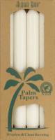 Home Products - Candles - Aloha Bay - Aloha Bay Candle 9" Taper (4 ct)- White
