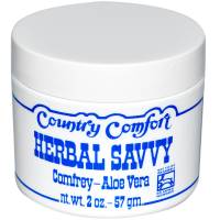Country Comfort - Country Comfort Herbal Savvy Comfrey Aloe Vera 2 oz