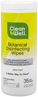 Cleanwell Company, Inc. Botanical Disinfecting Wipes (35 ct)