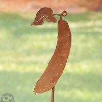 Garden - Plant Labels & Markers & Tags - Down To Earth - Recycled Metal Vegetable Marker - Cucumber