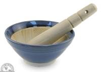 Kitchen - Bakeware & Cookware - Down To Earth - Suribachi 6" - Cobalt Blue