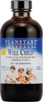 Planetary Herbals Well Child Echinacea-Elderberry Herbal Syrup 8 oz