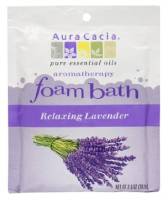 Aura Cacia - Aura Cacia Aromatherapy Foam Bath 2.5 oz- Lavender