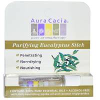 Health & Beauty - Aromatherapy & Essential Oils - Aura Cacia - Aura Cacia Aromatherapy Stick 0.29 oz - Purifying Eucalyptus