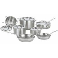Miracle Exclusives Stainless Steel Cookware Set 7 pcs