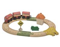Toys - Baby & Toddler Toys - Plan Toys - Plan Toys Railway - Oval Set