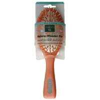 Hair Care - Hair Brushes and Accessories - Earth Therapeutics - Earth Therapeutics Wooden Pin Brush - Small